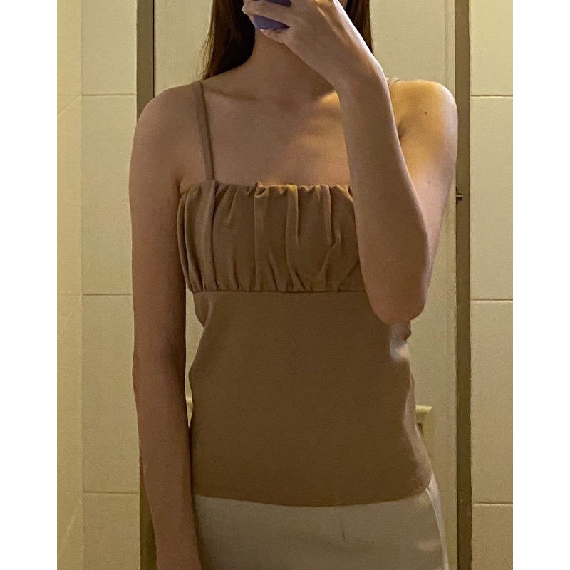 (ส่งต่อ) เสื้อสายเดี่ยว promthong