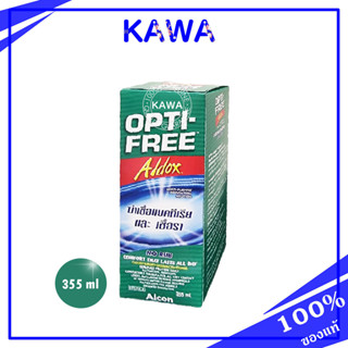 Alcon Opti-Free Aldox 355 ml. น้ำยาล้างทำความสะอาดคอนแทคเลนส์ (ไม่มีแถมตลับเลนส์) kawaofficialth