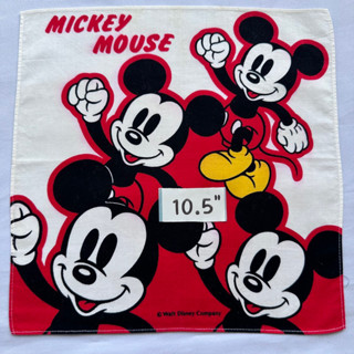 Mickey mouse ผ้าเช็ดหน้า มิกกี้เม้าส์