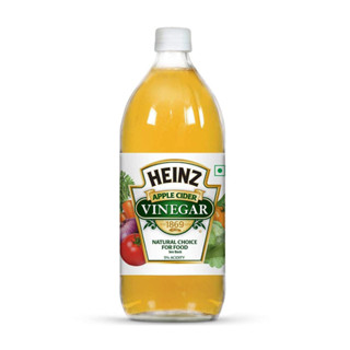 Heinz Apple Cider Vinegar ฮนซ์ น้ำส้มสายชูหมักจากแอปเปิ้ล จากสหรัฐอเมริกา น้ำส้มสายชู น้ำส้มสายชูสกัด ACV 473ml