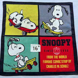 Snoopy ผ้าเช็ดหน้า สนูปปี้