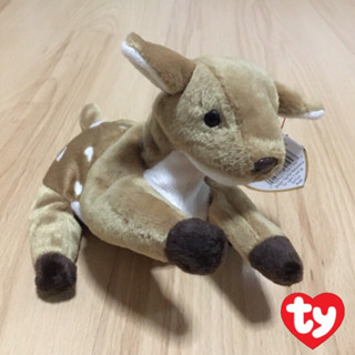 TY Beanie Baby - WHISPER the Deer มือสอง