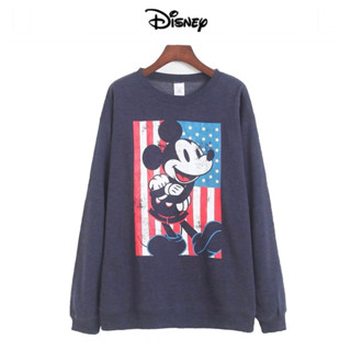 เสื้อสเวตเตอร์ MICKEY MOUSE (ไซส์ใหญ่) ♣️สกรีนวินเทจ งาน DISNEY แท้💯% (TS151)