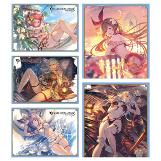 Chara Sleeve Collection Matte Series GRANBLUE FANTASY : Sturm, Magisa, Claris, Tikoh, Jeanne dArc - ซองใส่การ์ด