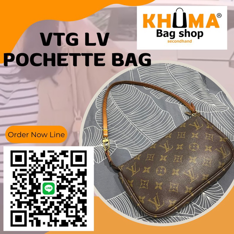 VTG LV POCHETTE MONOGRAM BAG