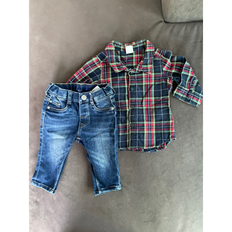 H&M Shop Baby jeans.