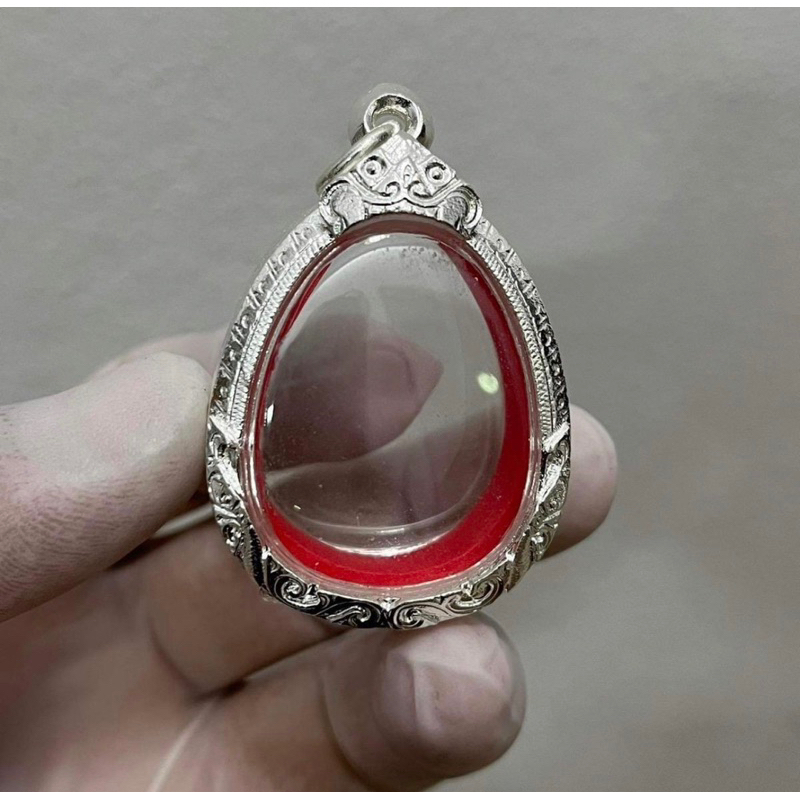 ตลับพระกรอบพระตลับใส่พระปิดตาจัมโบ้วัดจากด้านในตลับได้2.7*3.5cm
