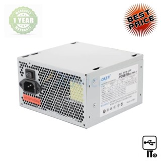 POWER SUPPLY 550W OKER EB-550W ประกัน 1Y พาวเวอร์ซัพพลาย