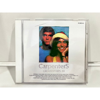 1 CD MUSIC ซีดีเพลงสากล   CARPENTERS GREATEST HITS 20  (C3F60)