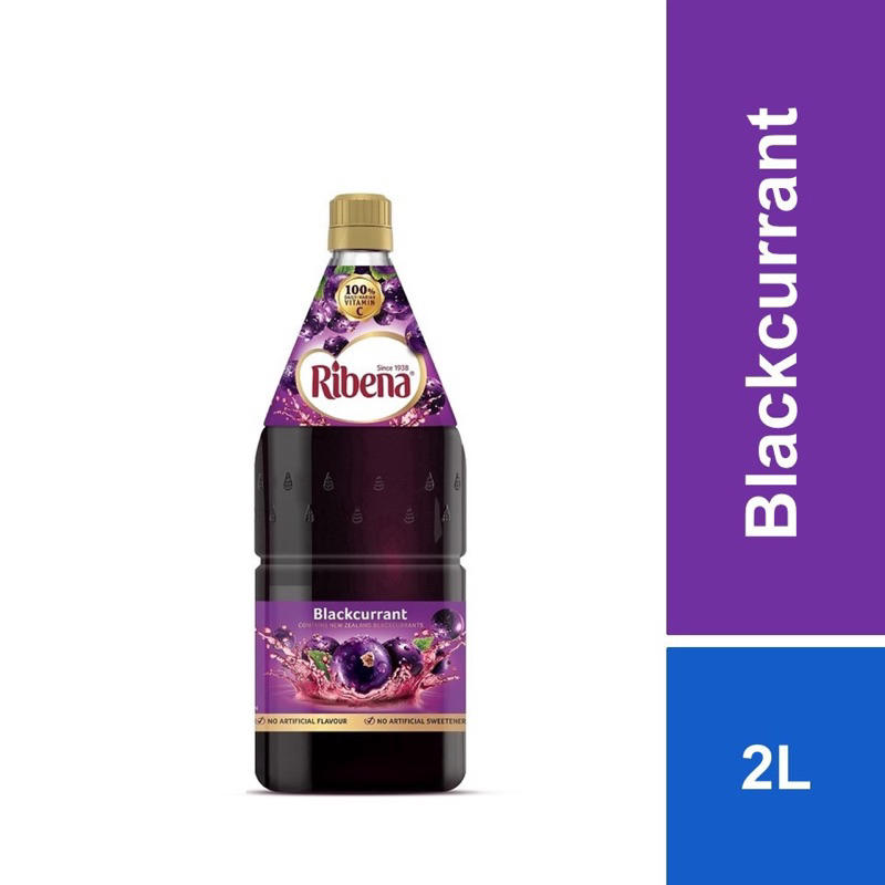 Ribena Concentrate - Regular (2L)