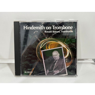 1 CD MUSIC ซีดีเพลงสากล HINDEMITH ON TROMBONE  BB-1002CD    (C3G13)