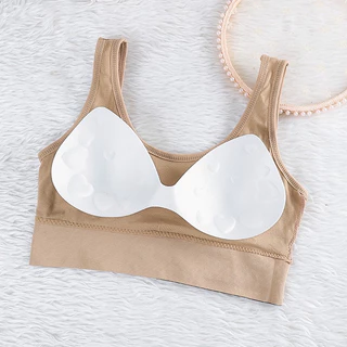 ชุดชั้นใน B-092บราไร้โครง สปอร์ตบรา สายเดี่ยวสปอร์ตบรา ฟองน้ำเสริม ผ้าดี ผ้านิ่ม ใส่สบาย