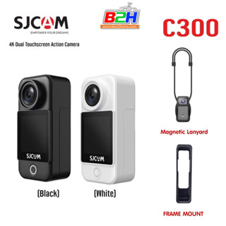 SJCAM C300 4K Dual Touchscreen Action Camera มาพร้อมจอทัชสกรีนที่ด้านหน้า