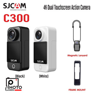 SJCAM C300 4K Dual Touchscreen Action Camera มาพร้อมจอทัชสกรีนที่ด้านหน้า