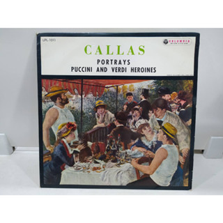 1LP Vinyl Records แผ่นเสียงไวนิล CALLAS  (H6F29)