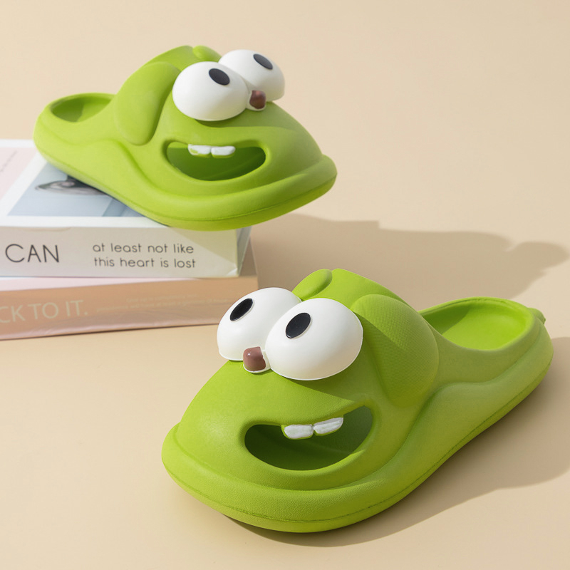 Fshow ห้ามพลาด รองเท้าแตะแบบสวม ซื้อใส่เป็นแก๊งคือดีย์นะงานน่ารักสีสวยสดใสทุกคู่ ดีไซน์น้องสุนัขแสนซนคือต้องมีจริงๆๆซื้อ - รูปที่ 4