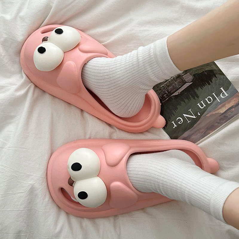 Fshow ห้ามพลาด รองเท้าแตะแบบสวม ซื้อใส่เป็นแก๊งคือดีย์นะงานน่ารักสีสวยสดใสทุกคู่ ดีไซน์น้องสุนัขแสนซนคือต้องมีจริงๆๆซื้อ - รูปที่ 6