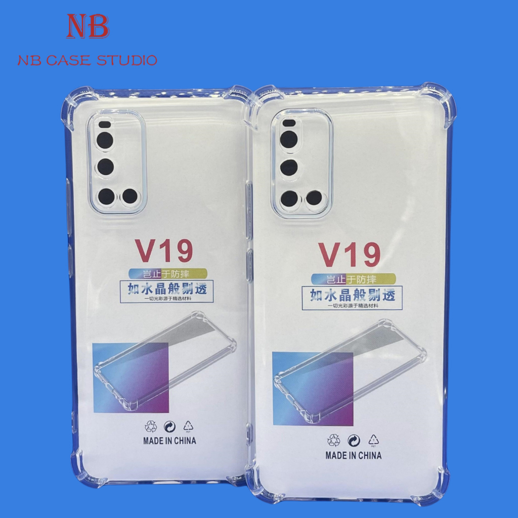 เคสกันกระแทกใส สำหรับ VivoY20 Y50 Y17 Y19 V5 V5+ v25pro V7 V17 V17pro V15 V15pro V19 V20 V21 Y02s S1 S1pro v25 y17sY16