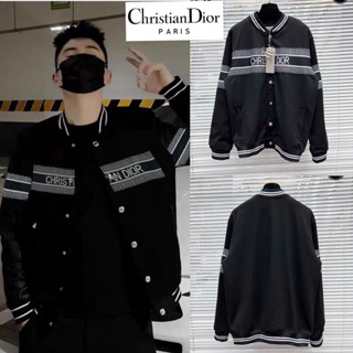 Dior Unisex Jacket 🧥 เสื้อแจ็คเก็ตแขนยาว Hiend 1:1 🔖ส่งจากไทย🇹🇭