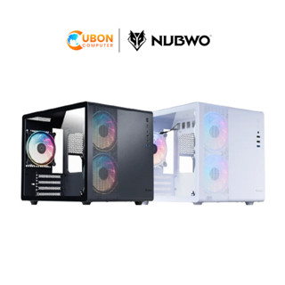 CASE (เคส) NUBWO NPC-331 (WHITE/ BLACK) รับประกัน 1 ปี