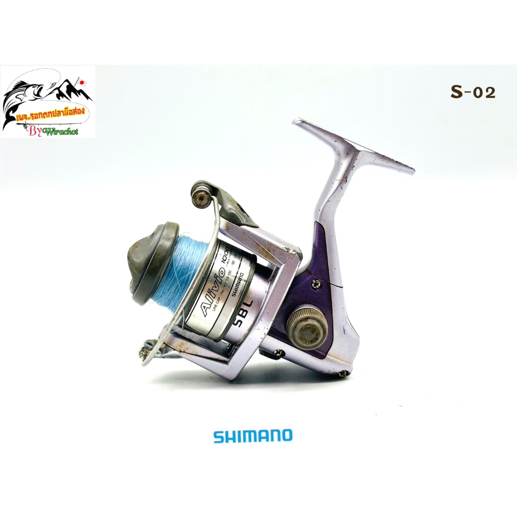 รอก รอกญี่ปุ่น รอกญี่ปุ่นมือ2 รอกตกปลา Shimano (ชิมาโน่) Alivio-1000 (S-02) ญี่ปุ่นมือสอง รอกตกปลาหน