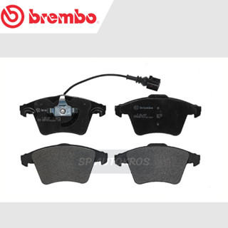 BREMBO ผ้าดิสเบรคหน้า VW Volkswagen Caravelle T5 (1.9 2.0 2.5) ล้อ 16" 05-09 P85 081B