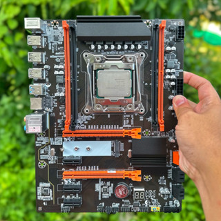 X99Turbo Xeon E5-2695v3 Set CPU MB Cooler Memory Ram ชุดสำหรับทำงาน เล่นเกม