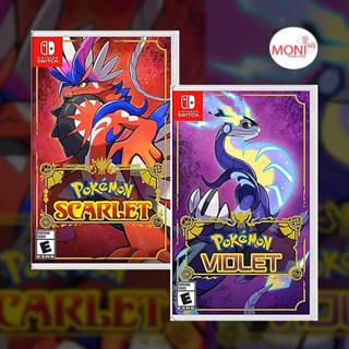 [พร้อมส่ง🔥] Pokemon Scarlet / Pokemon Violet (Asia) (EN) แผ่นเกมส์ Nintendo Switch Game