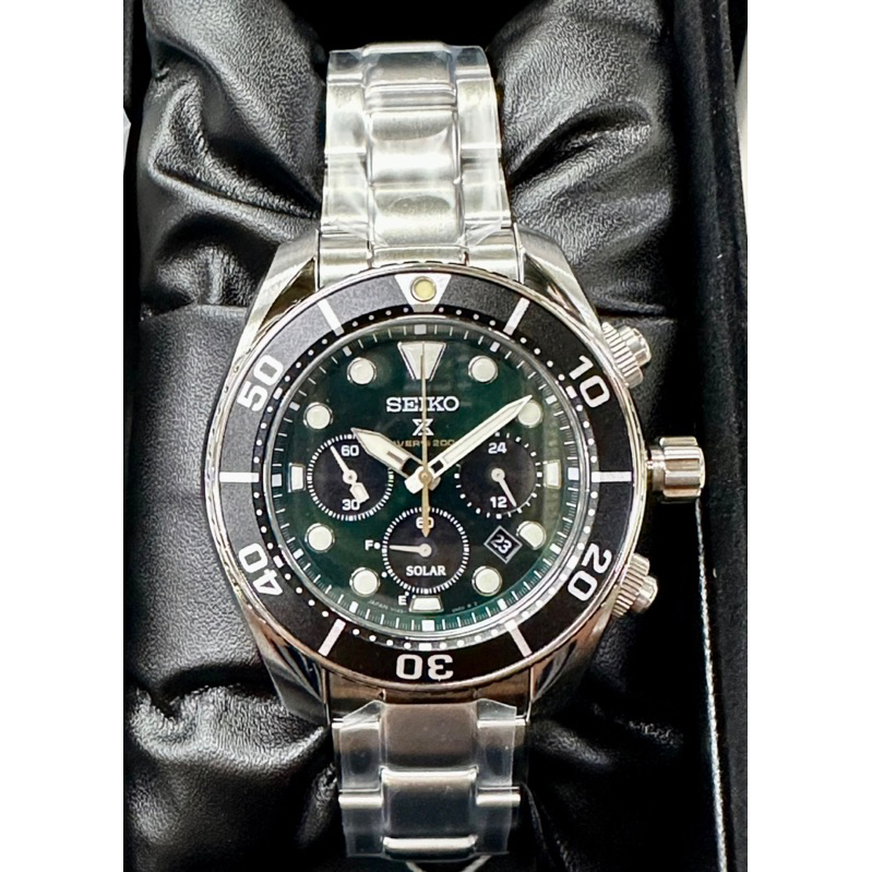 SEIKO PROSPEX SOLAR CHRONOGRAPH DIVER s 200m.Limited Edition รุ่น SSC807J1,SSC807J,SSC807