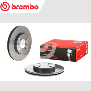 BREMBO จานเบรคหน้า VW Volkswagen Passat (1.8 2.0) 1990-1997 / 09 5166 11 / ราคา 1ใบ