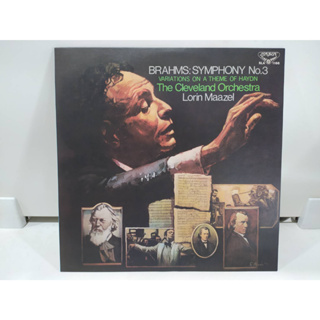 1LP Vinyl Records แผ่นเสียงไวนิล BRAHMS: SYMPHONY No.3 (H6F79)