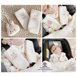 J0017 ปลอกหุ้มเข็มขัดนิรภัย คาร์ซีท รถเข็น ที่หุ้มเข็มขัดนิรภัยรถยนต์ สำหรับเด็ก