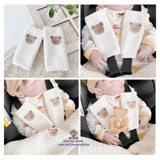 J0017 ปลอกหุ้มเข็มขัดนิรภัย คาร์ซีท รถเข็น ที่หุ้มเข็มขัดนิรภัยรถยนต์ สำหรับเด็ก