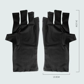 CHARZIEG ถุงมือกันรังสียูวีเจลสำหรับทำเล็บ UV50+