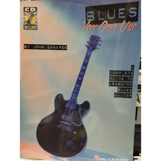 BLUES - YOU CAN USE BY JOHN GANAPES W/CD/073999950076