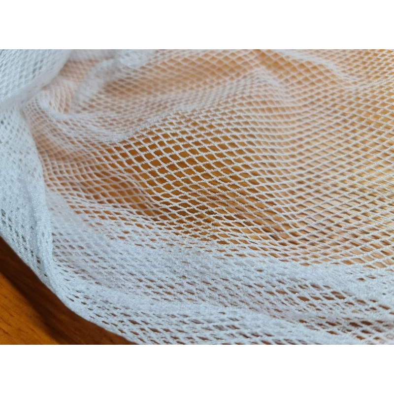 อวนตา อวนปั๊ม รุ่นหน้ากว้าง 600 ตา ความถี่ 170 ข้อ รุ่นหน้ากว้าง 400 ตา ความถี่ 170 ข้อสีขาวรุ่นจำหน่ายแบบตัดแบ่งขายเมตร - รูปที่ 2