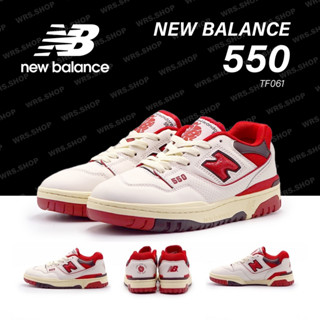 TF061 New balance 550 White Red