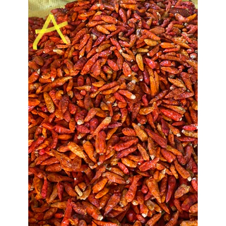พริกแห้งกะเหรี่ยงแท้💯%🌶เกรดA 1กก. เม็ดเล็ก เปลือกบาง เด็ดก้าน ลอตใหม่ตามฤดูกาล เผ็ดมากที่สุด no.1