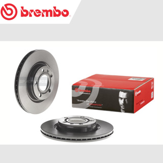 BREMBO จานเบรคหน้า Audi A4 (1.8) 1994-1997 / 09 7196 11 / ราคา 1ใบ