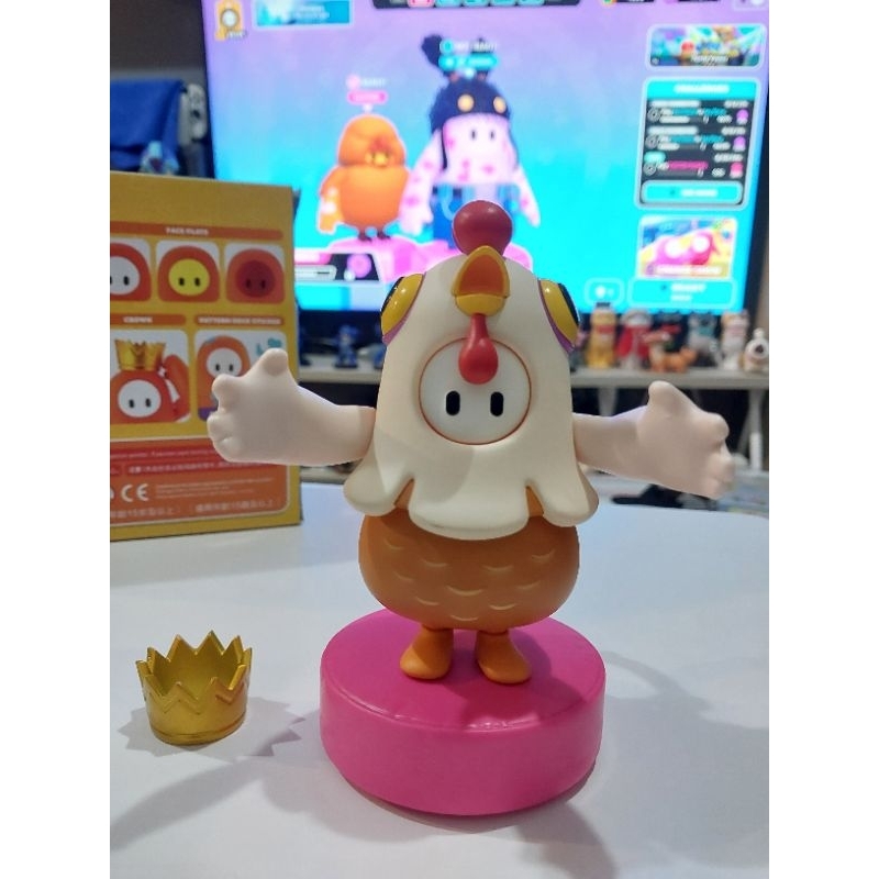 มือสอง FALL GUYS Action Figure pack 01- Movie Star/Chicken Costume