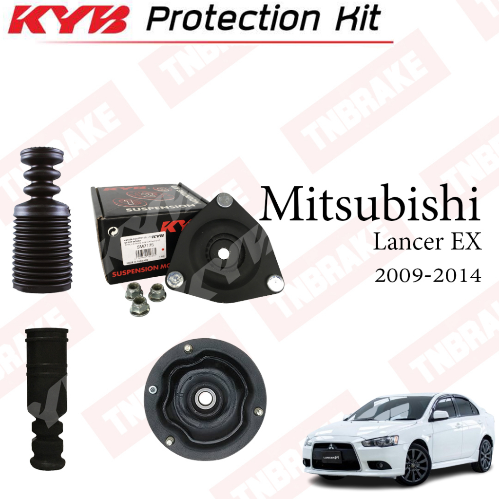 KAYABA ยางกันกระแทกโช้ค ยางกันฝุ่นโช้ค MITSUBISHI LANCER EX มิซซูบิชิ ปี 2009-2014