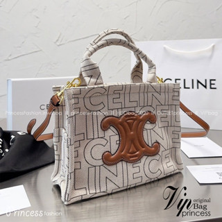 CELlNE Tote Bag / CELlNE Small Cabas Thais in Textile with All-Over Print กระเป๋าทรงโท้ทรูปทรงสวย พร้อมส่ง