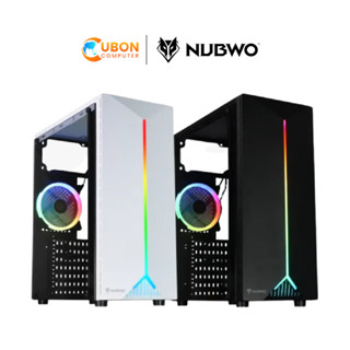 CASE (เคส) NUBWO NPC-323 GARRICK (WHITE/ BLACK) รับประกัน 1 ปี