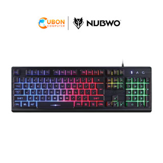 KEYBOARD คีย์บอร์ด NUBWO GAMING SAVIOR (NK031)  รับประกัน 1 ปี