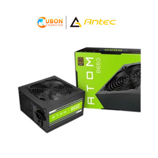 POWER SUPPLY (อุปกรณ์จ่ายไฟ) ANTEC ATOM B650 650W 80 PLUS BRONZE รับประกัน 3 ปี