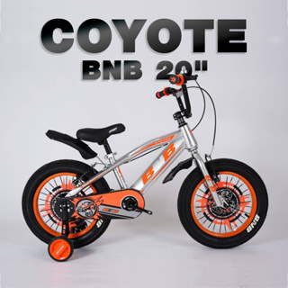 จักรยานเด็ก Coyote รุ่น BNB ขนาด16 นิ้ว เฟรมเหล็ก ล้อโต (มีจัดส่งพร้อมขี่เป็นคัน 100%+รับประกัน)