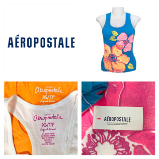 AEROPOSTALE เสื้อกล้ามผู้หญิง สกรีนลายดอกไม้ มี4แบบ ใส่อยู่บ้าน ใส่ฤดูร้อน🔥