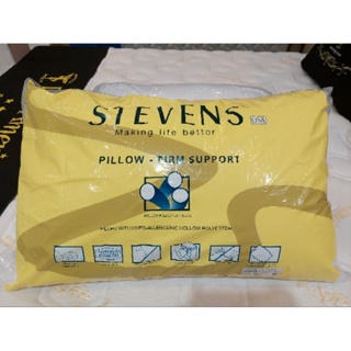 ห้องนอนและเครื่องนอน หมอนหนุน STEVENS STANDARD 19X29 นิ้ว สีขาว