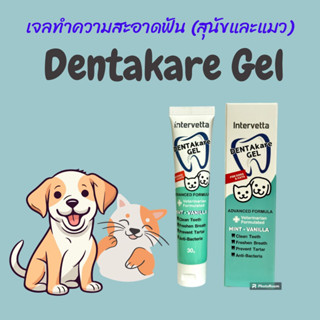 เจลทำความสะอาดฟัน สุนัขและแมว 30 g. Dentakare Gel (exp: 07/10/2024)