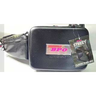 BPFSEP130 ลด 130.-กระเป๋าพาดบ่า BPO รุ่นใหม่ล่าสุด ลายเคฟล่า STREET CLASSIG SLING BAG